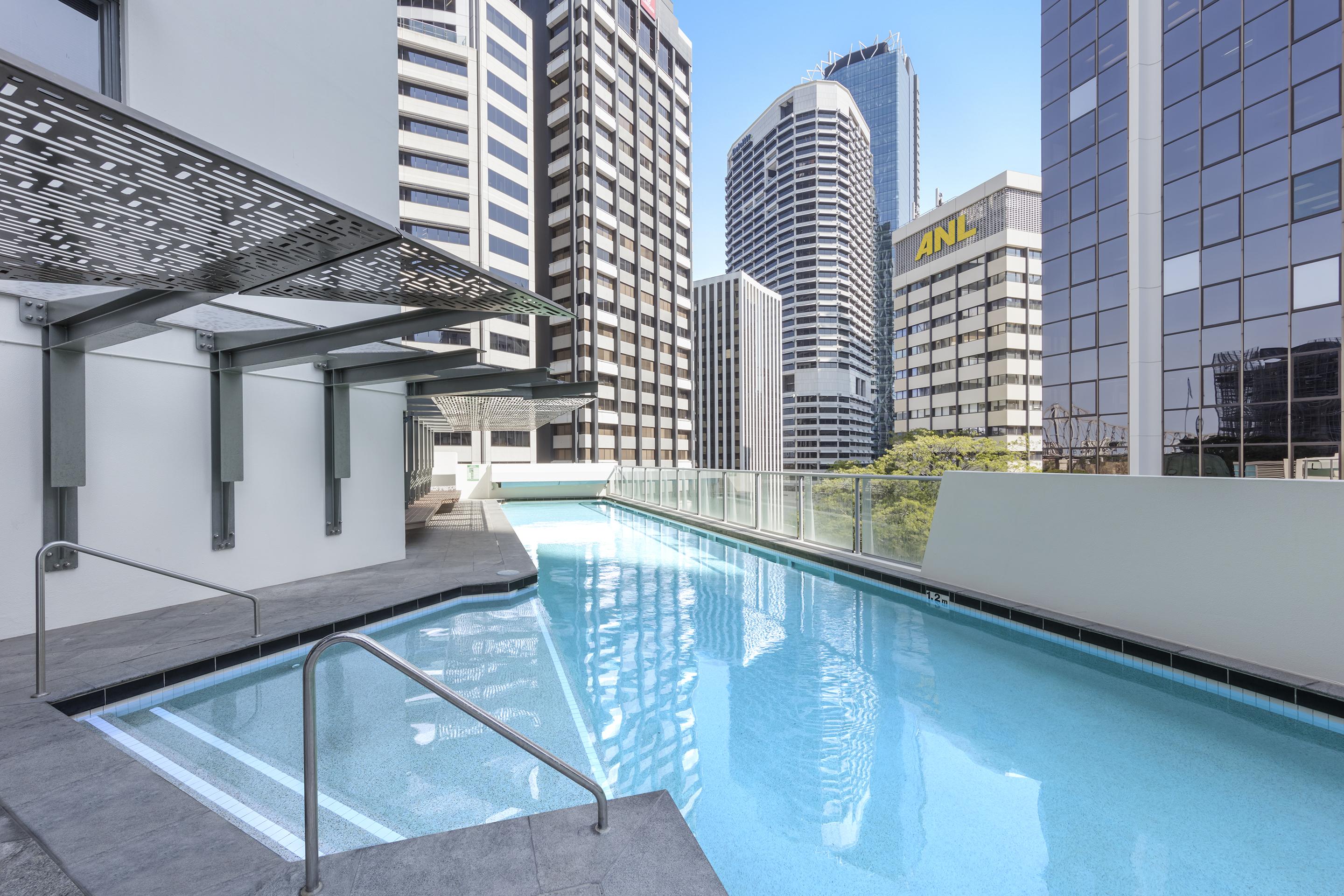 Oaks Brisbane Aurora Suites Eksteriør billede