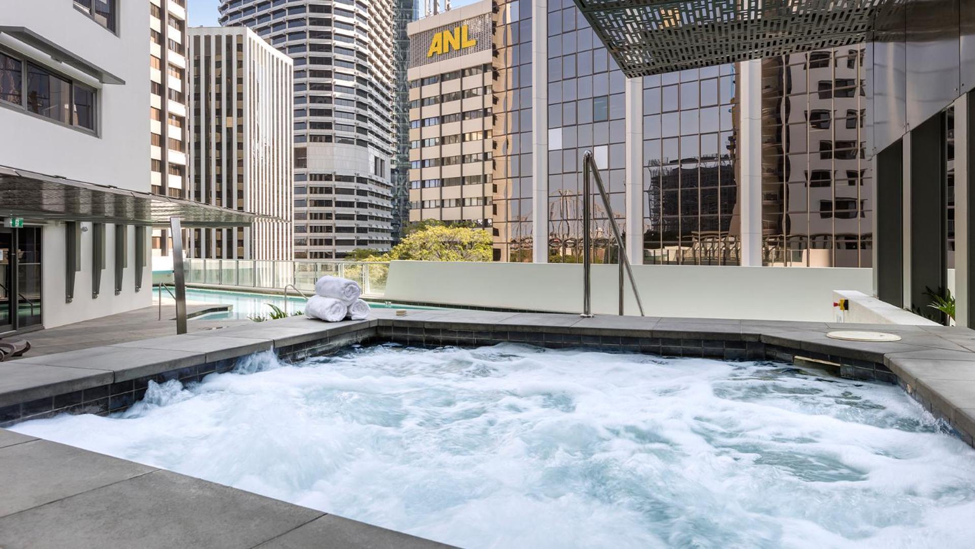Oaks Brisbane Aurora Suites Eksteriør billede
