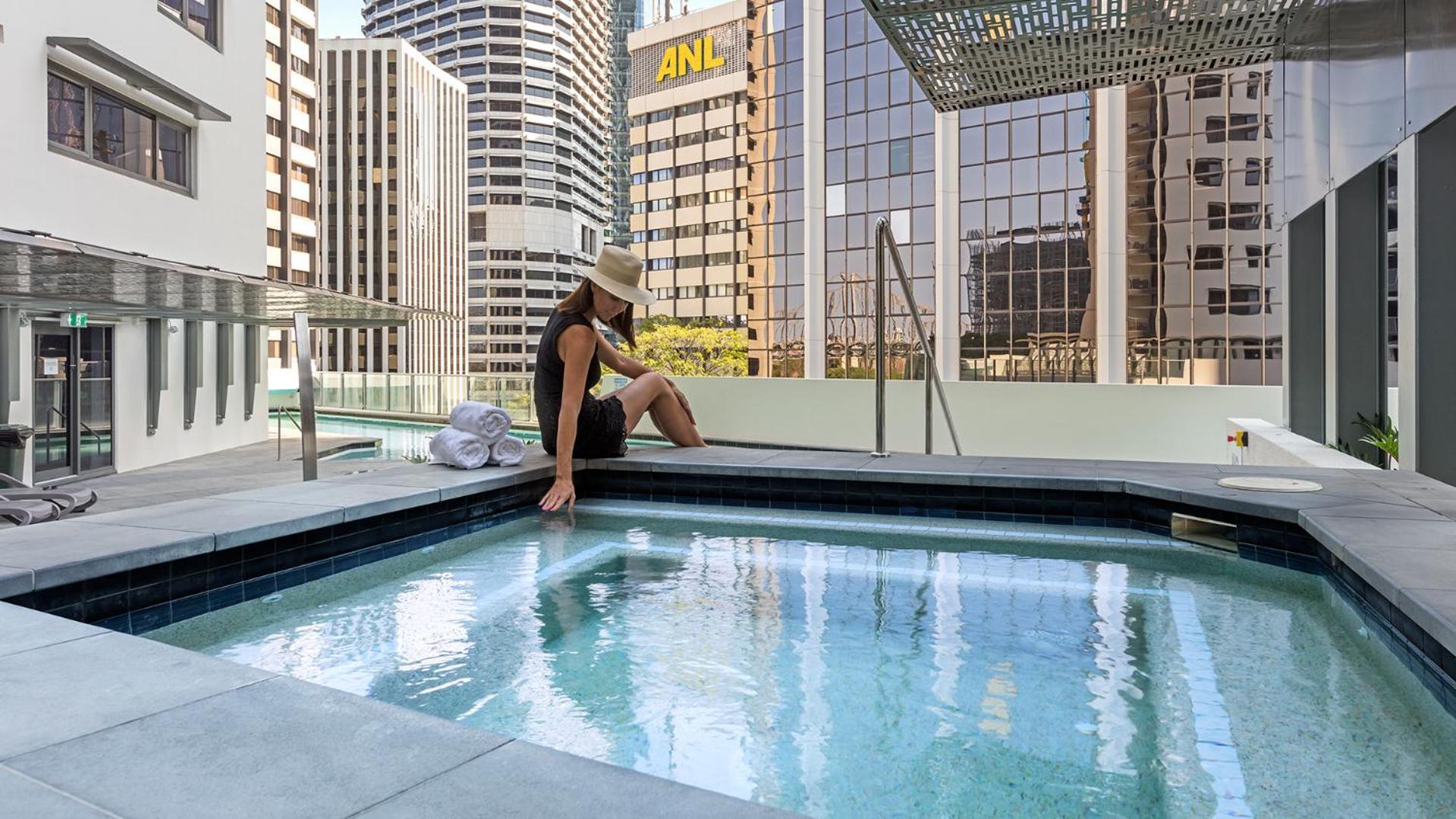 Oaks Brisbane Aurora Suites Eksteriør billede